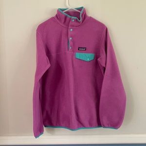 Ladies Patagonia synchilla sweatshirt size large